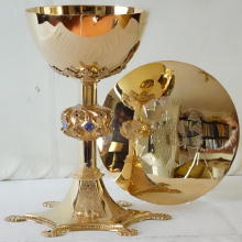 Solid Sterling silver Gothic Chalice